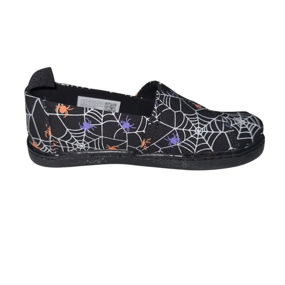 TOMS Little Girls Spiders Alpargata Espadrille Shoes SZ/10